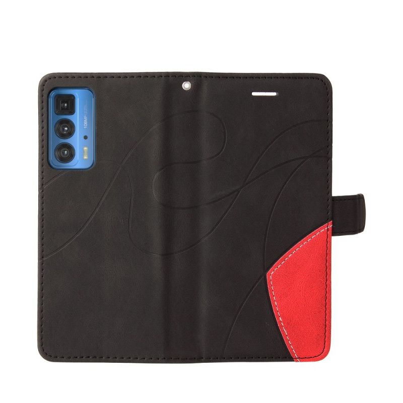 Flip Cover Motorola Edge 20 Pro Tofarvet