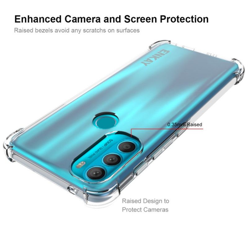 Cover Moto G71 5G Transparent Enkay