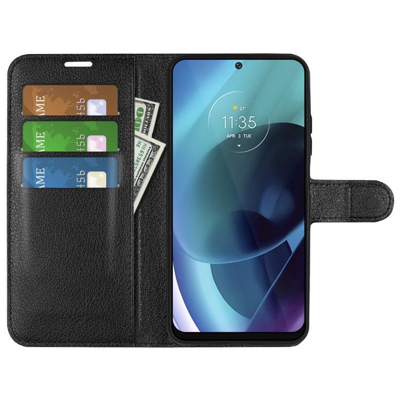 Flip Cover Moto G71 5G Klassisk