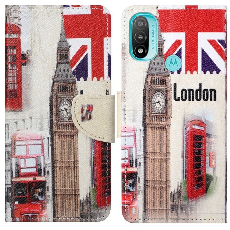 Flip Cover Moto G71 5G London Life