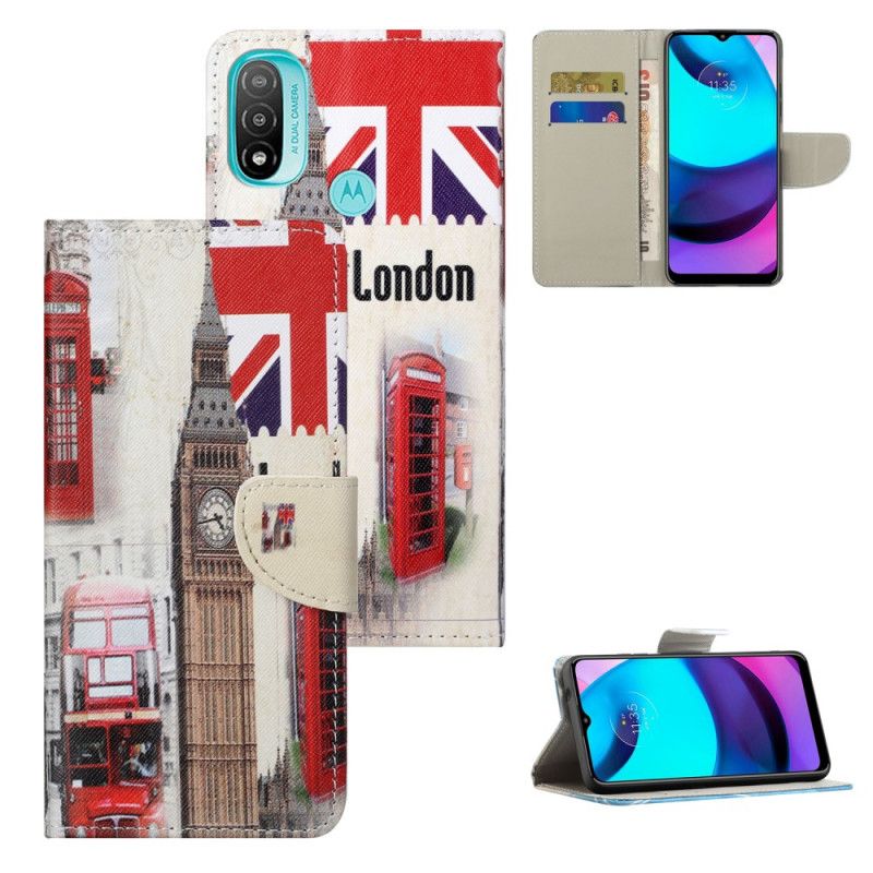 Flip Cover Moto G71 5G London Life