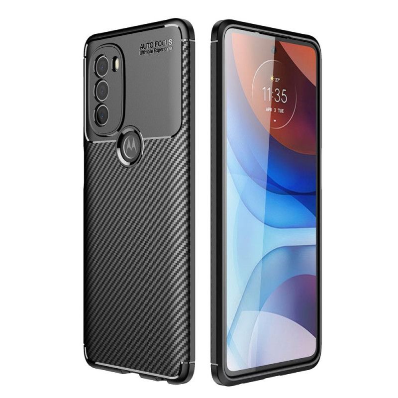 Mobilcover Moto G71 5G Kulfiberslange