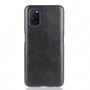 Cover Oppo A72 Performance Litchi-lædereffekt