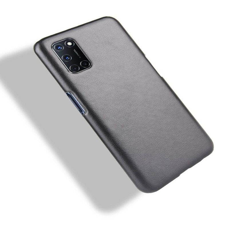 Cover Oppo A72 Performance Litchi-lædereffekt