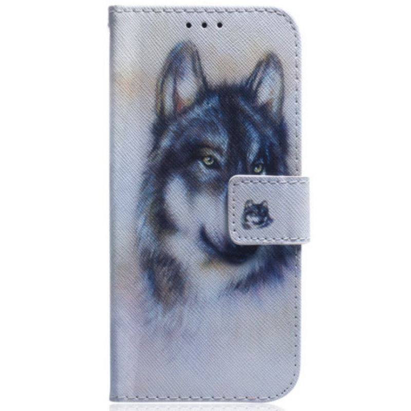 Flip Cover Honor 90 Akvarelhund