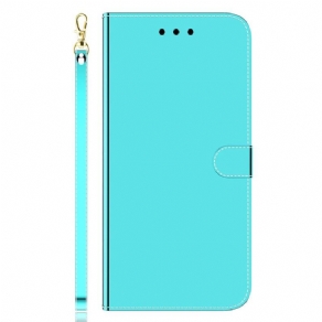 Flip Cover Honor 90 Spejl Og Snor