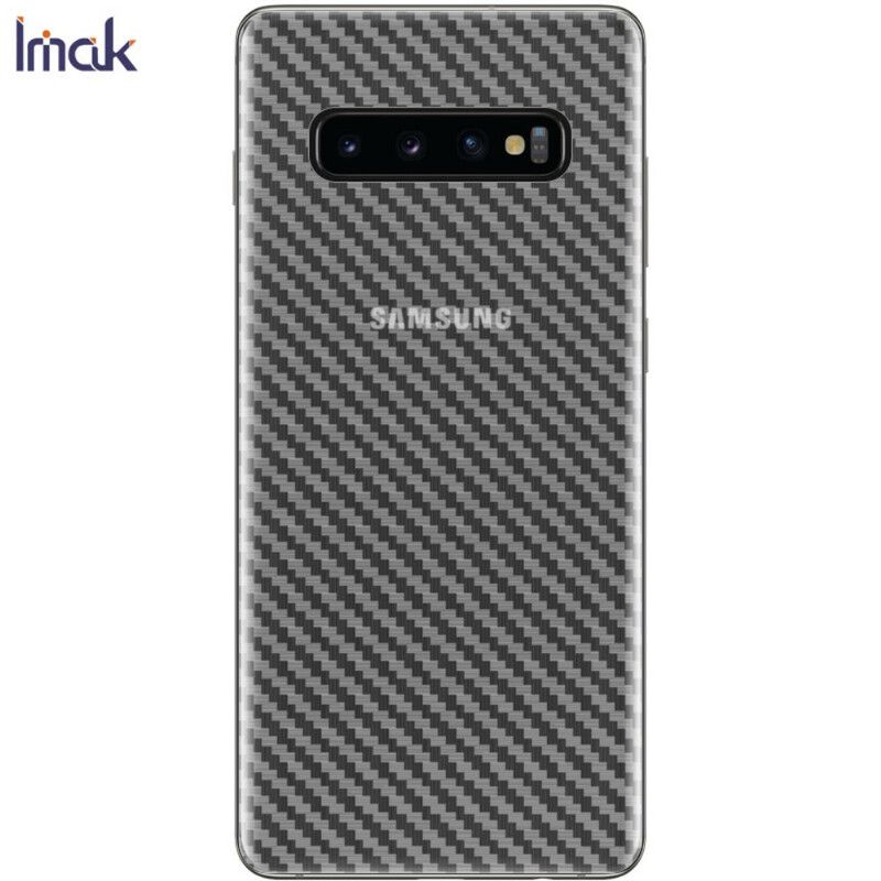 Bagbeskyttelsesfilm Til Samsung Galaxy S10 Plus Carbon Imak