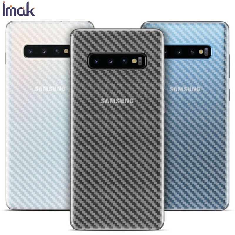 Bagbeskyttelsesfilm Til Samsung Galaxy S10 Plus Carbon Imak