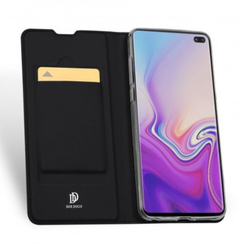 Cover Samsung Galaxy S10 Plus Flip Cover First Class Series