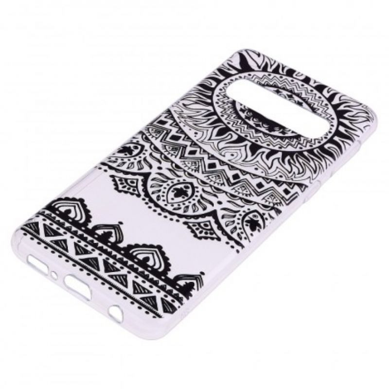 Cover Samsung Galaxy S10 Plus Sømløse Blomster Mandala