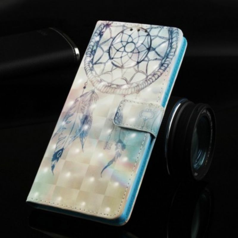 Flip Cover Samsung Galaxy S10 Plus Akvarel Drømmefanger