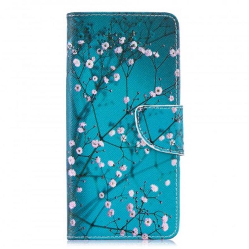 Flip Cover Samsung Galaxy S10 Plus Blomstrende Træ