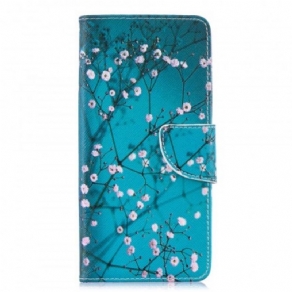 Flip Cover Samsung Galaxy S10 Plus Blomstrende Træ