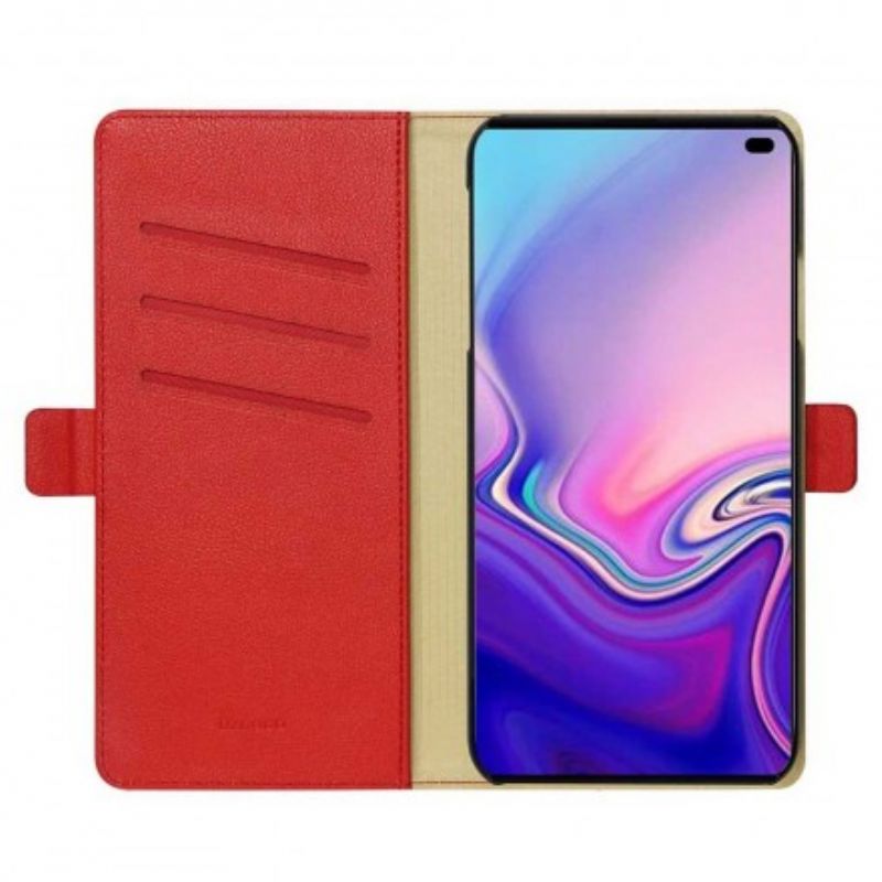 Flip Cover Samsung Galaxy S10 Plus Dzgogo Milo-serien