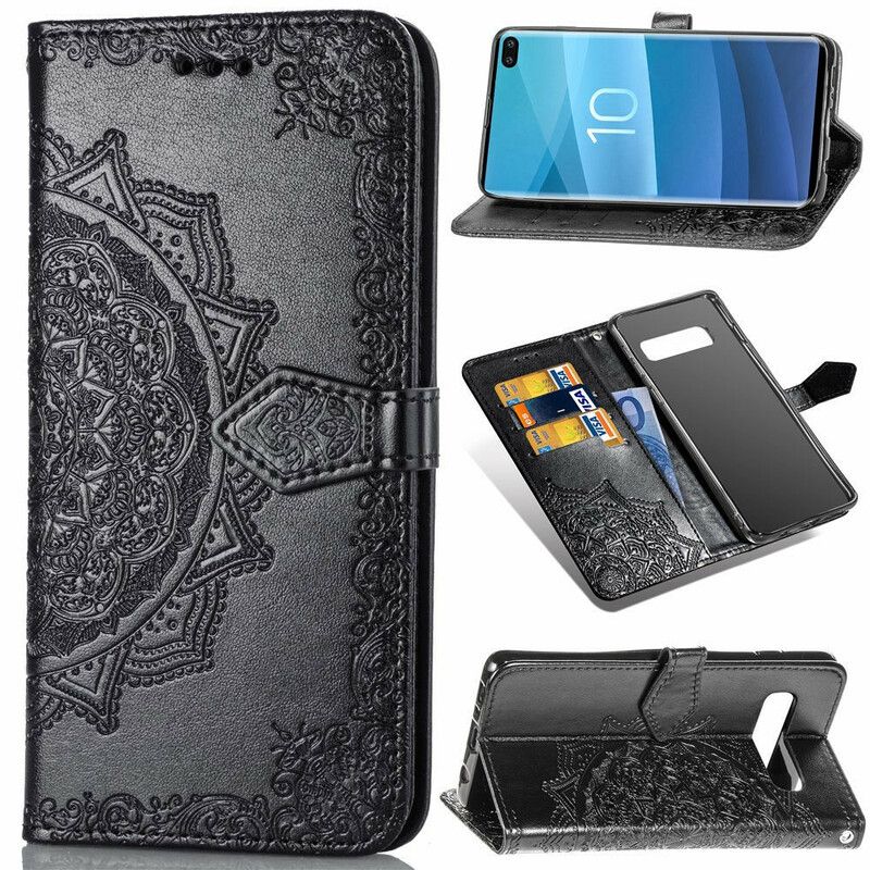 Flip Cover Samsung Galaxy S10 Plus Middelaldermandala