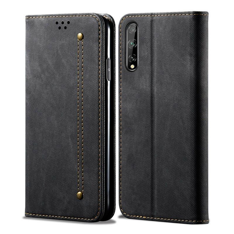 Cover Huawei P Smart S Flip Cover Denimstof