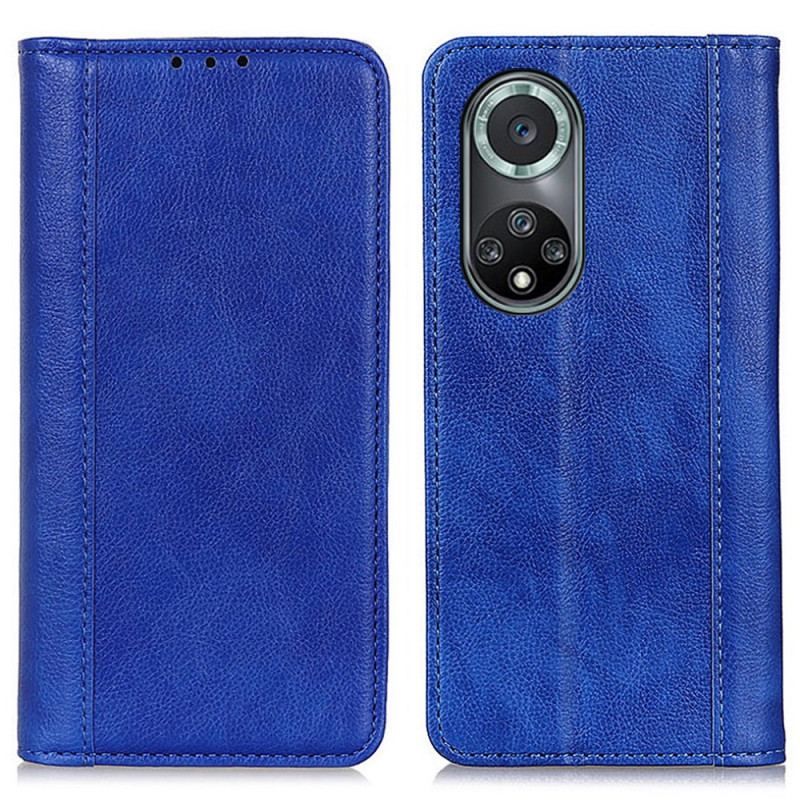 Cover Honor 50 Pro Flip Cover Pro Elegance Split Litchi-læder