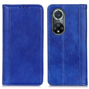 Cover Honor 50 Pro Flip Cover Pro Elegance Split Litchi-læder