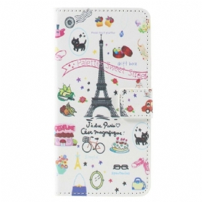 Læder Cover Samsung Galaxy A5 2016 Jeg Elsker Paris