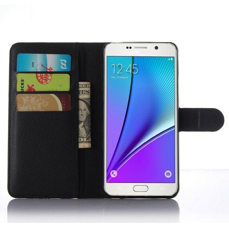 Læder Cover Samsung Galaxy A5 2016 Klassisk