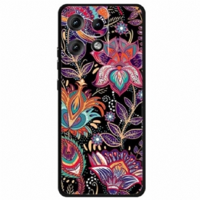 Cover Motorola Edge 50 Pro Telefon Etui Violblad