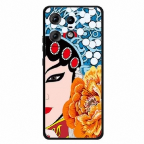 Cover Til Motorola Edge 50 Pro Peking Operas Ansigt