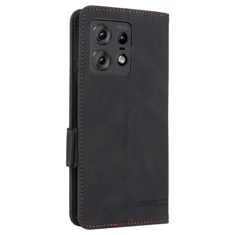 Flip Cover Motorola Edge 50 Pro Vintage Design