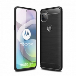 Cover Moto G 5G Børstet Kulfiber