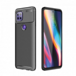 Cover Moto G 5G Kulfiberteksturslange