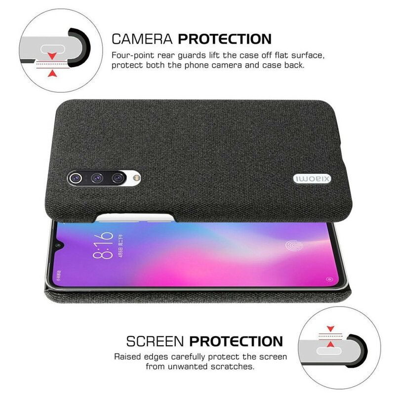 Mobilcover Xiaomi Mi 9 Lite Chic Stof