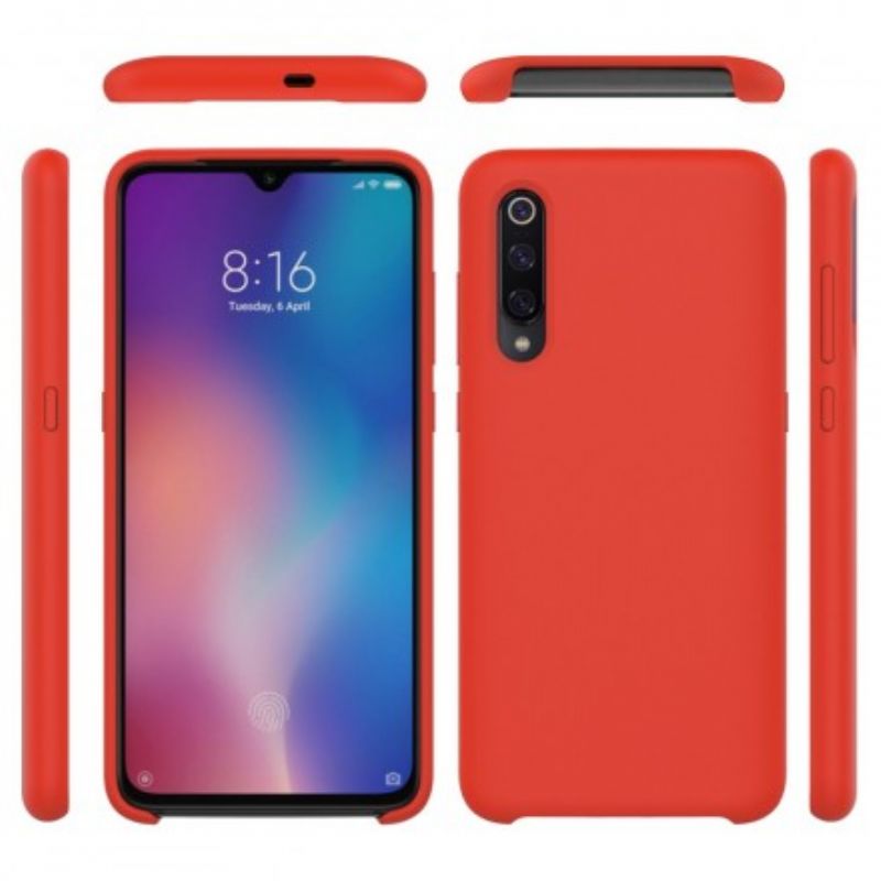 Cover Xiaomi Mi 9 Silikonevæske