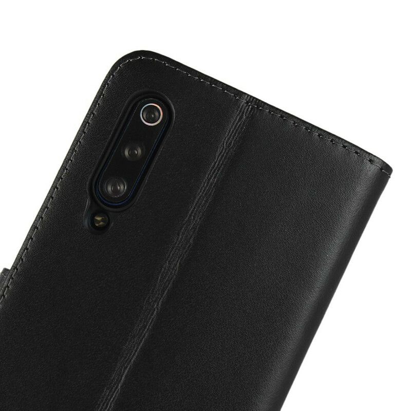 Flip Cover Xiaomi Mi 9 Ægte Læder Mere