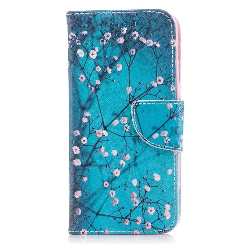 Flip Cover Samsung Galaxy A8 2018 Blomstrende Træ