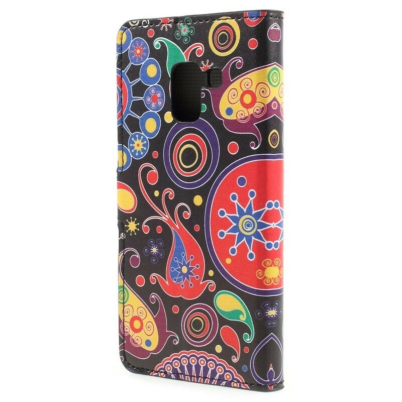 Flip Cover Samsung Galaxy A8 2018 Galaksetegninger