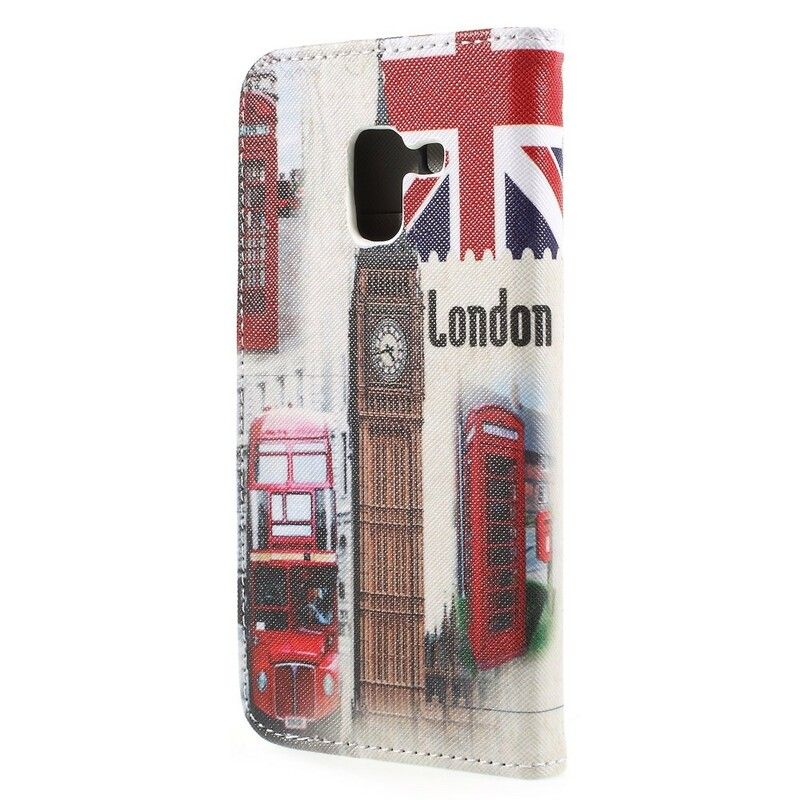 Flip Cover Samsung Galaxy A8 2018 Londonlife