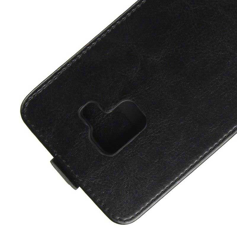 Læder Cover Samsung Galaxy A8 2018 Flip Cover Foldbar Lædereffekt