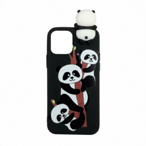 Cover iPhone 13 Mini 3d Pandaer På Bambus