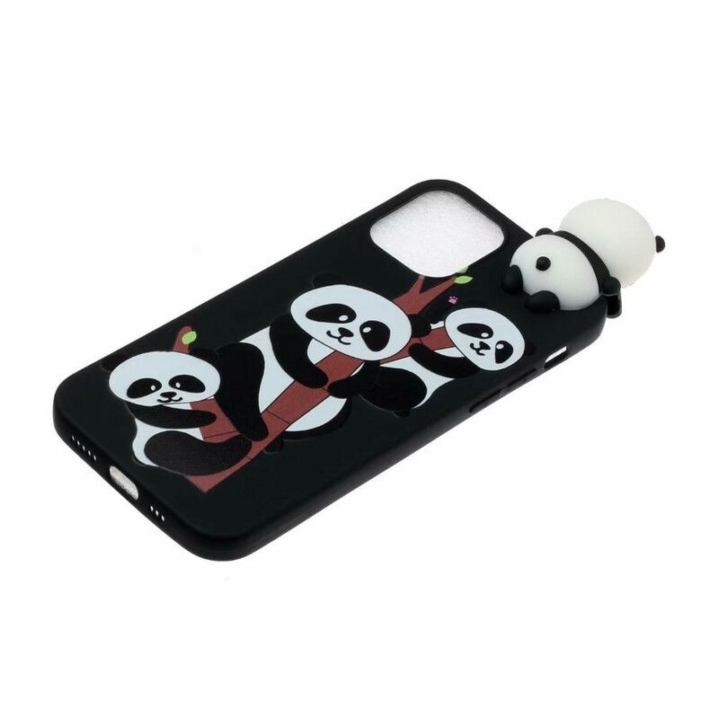 Cover iPhone 13 Mini 3d Pandaer På Bambus