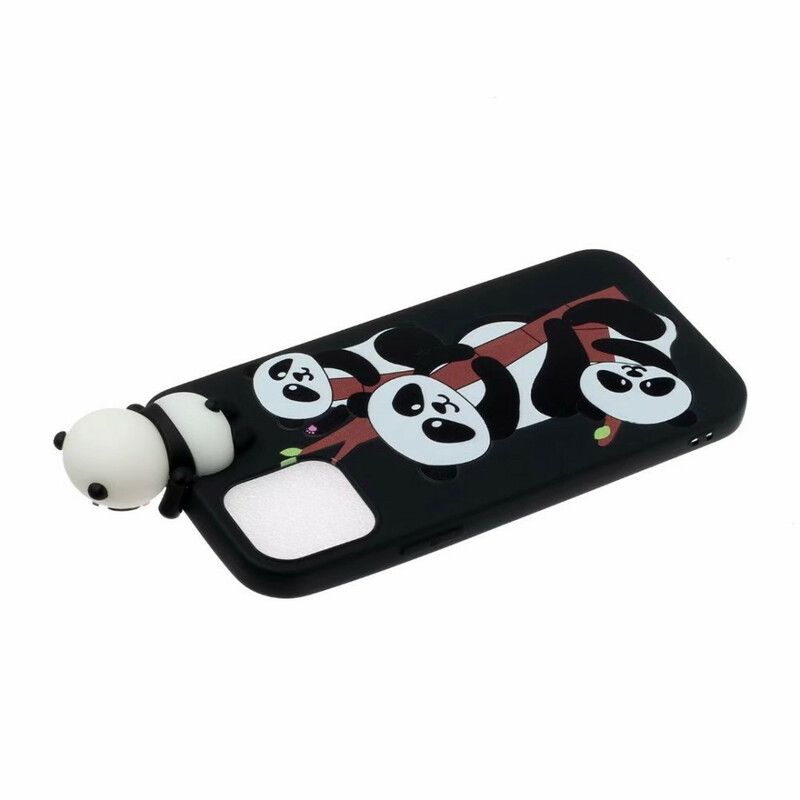 Cover iPhone 13 Mini 3d Pandaer På Bambus