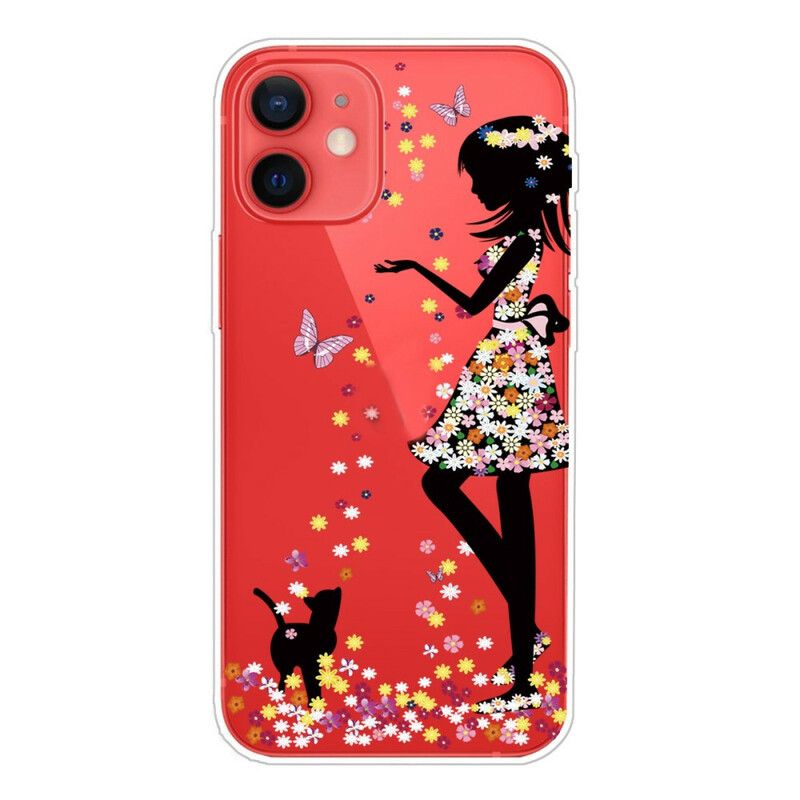 Cover iPhone 13 Mini Blomsterpige