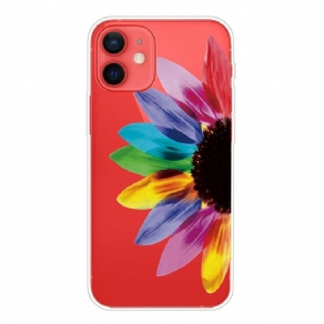 Cover iPhone 13 Mini Farverig Blomst