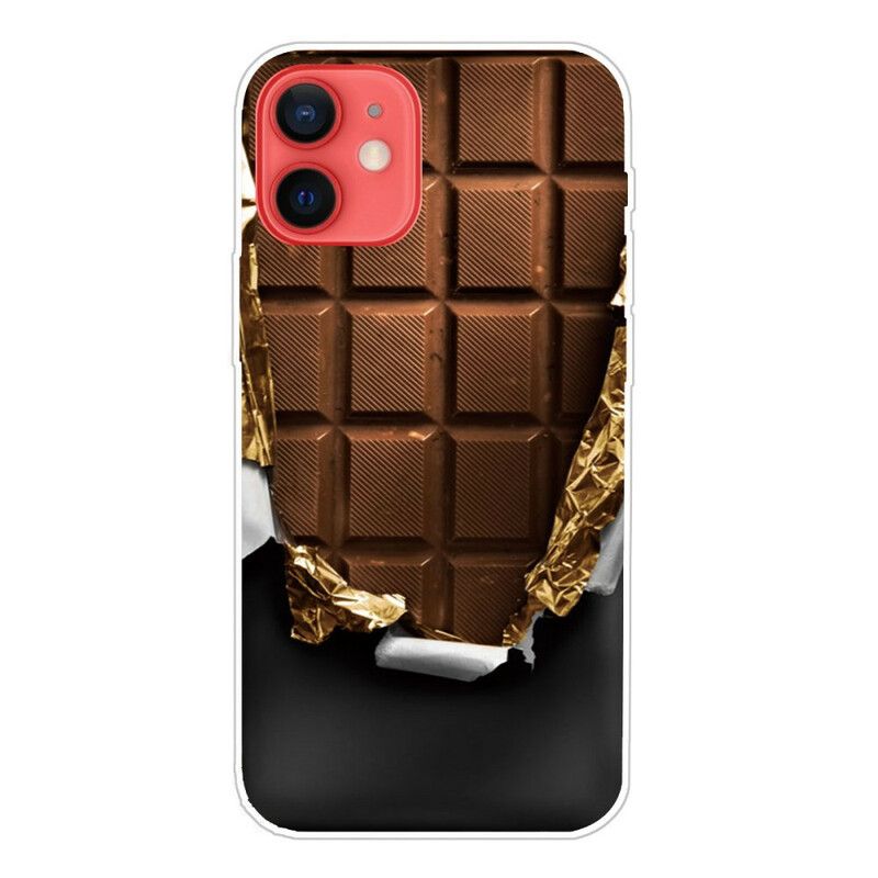 Cover iPhone 13 Mini Fleksibel Chokolade