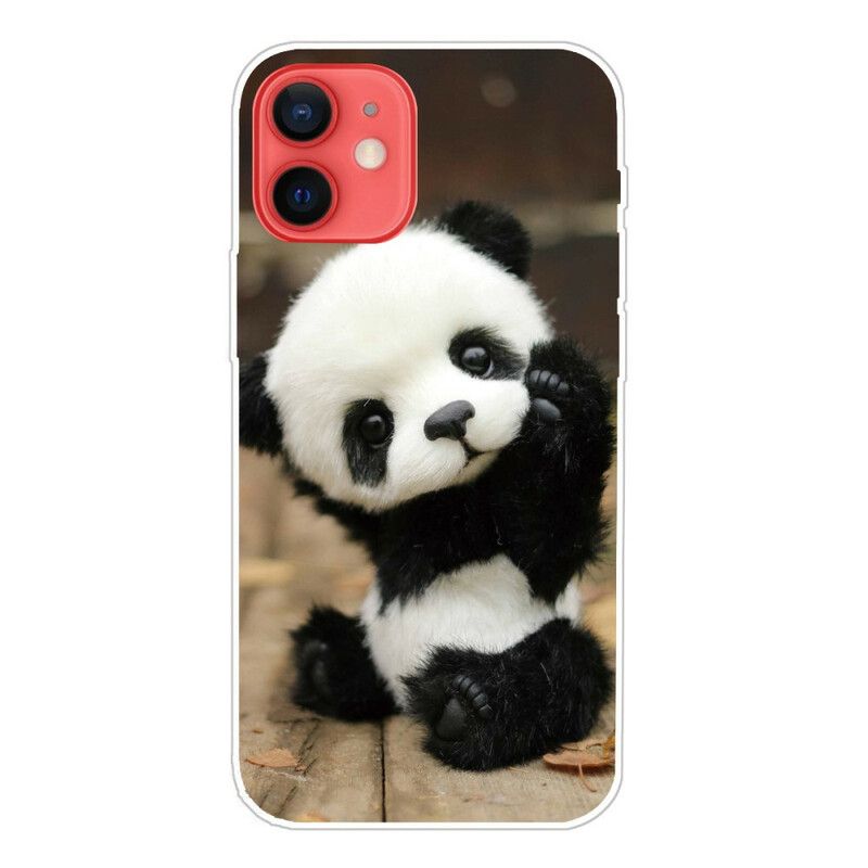 Cover iPhone 13 Mini Fleksibel Panda