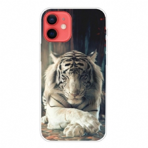 Cover iPhone 13 Mini Fleksibel Tiger