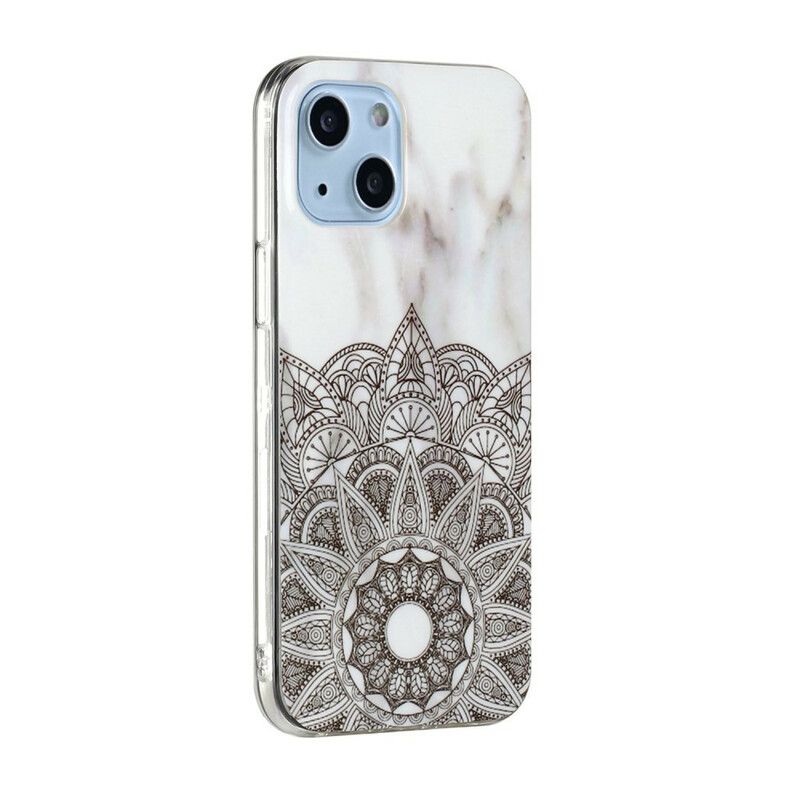 Cover iPhone 13 Mini Marmorgeometrier