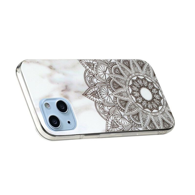 Cover iPhone 13 Mini Marmorgeometrier