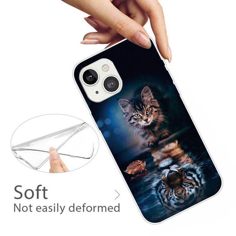 Cover iPhone 13 Mini Min Tiger