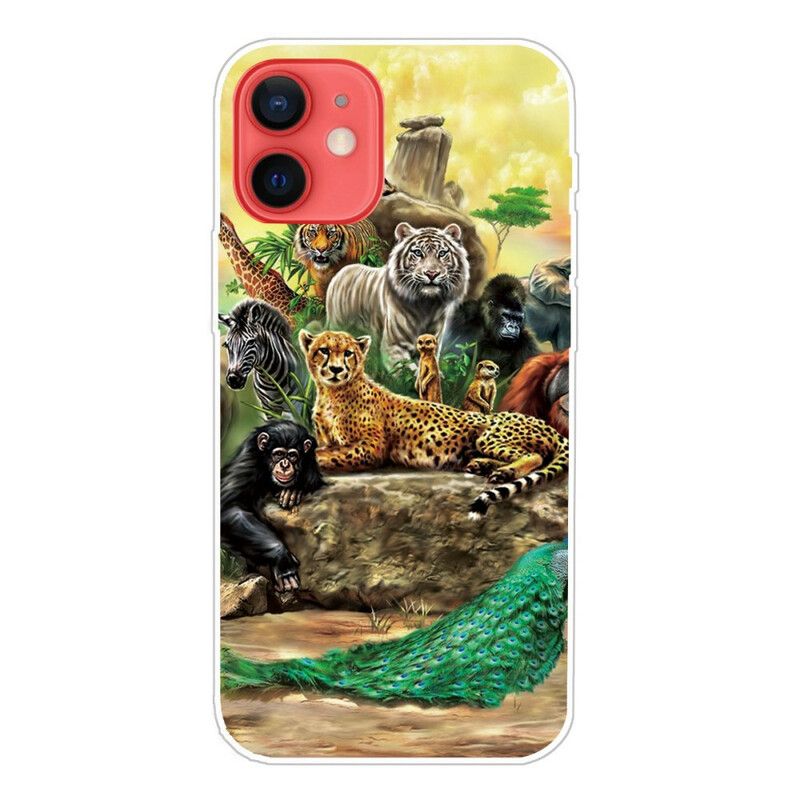 Cover iPhone 13 Mini Safaridyr