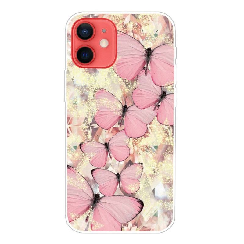 Cover iPhone 13 Mini Sommerfugle Sommerfugle