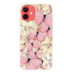 Cover iPhone 13 Mini Sommerfugle Sommerfugle